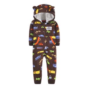 <span class=keywords><strong>Pyjama</strong></span> à rayures pour bébés, vêtement de nuit épais, combinaison en molleton, bon marché, hiver, pour nourrissons garçons et filles, - Product Image 2