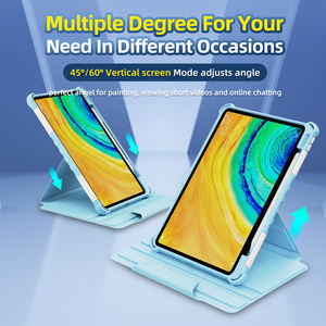 Étui de protection noir pour tablette pour <span class=keywords><strong>Huawei</strong></span> <span class=keywords><strong>Matepad</strong></span> <span class=keywords><strong>Pro</strong></span> 10.8 couverture magnétique en cuir PU antichoc léger - Product Image 6