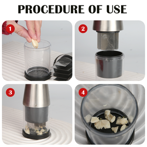 Outil de découpe d'<span class=keywords><strong>ail</strong></span> de cuisine hachoir à <span class=keywords><strong>presse</strong></span> efficace hachoir à <span class=keywords><strong>ail</strong></span> en acier inoxydable coupe-<span class=keywords><strong>ail</strong></span> manuel poussoir hachoir à <span class=keywords><strong>ail</strong></span> - Product Image 4