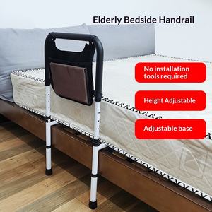Barandilla de Seguridad para Cama, Ayuda para Levantarse, para Ancianos, Mujeres Embarazadas y Personas con Discapacidad, Marco de Soporte Anticaídas con Altura Ajustable - Product Image 3