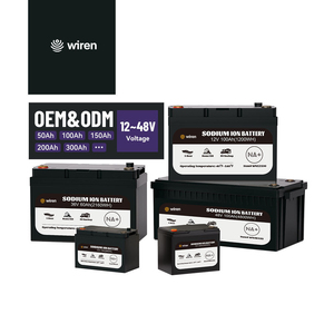 Wiren Customizable Sodium Ion <b>Battery</b> Pack 12V-<b>48V</b> OEM ODM Factory Non-Flammable Safe 50Ah to 300Ah for Home Energy Storage RV - Product Image 1