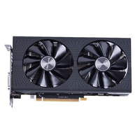 Carte graphique Sapphire RX580 2048 8GB Platinum Edition, vidéo AI, haute qualité