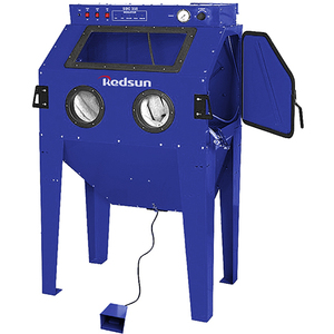 Meilleures ventes Redsun 350L Cabine de sablage avec pompe à engrenages pour polissage 1200W, compatible métal/rouleau, éclairage fluorescent externe - Product Image 1