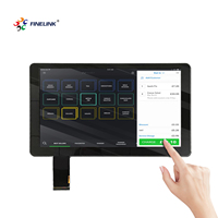 FINELINK – écran tactile capacitif Ip65 de 13.3 pouces G + G pour moniteur POS
