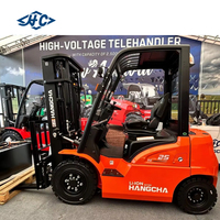 Chariot élévateur électrique personnalisé Hangcha Xe Series 1,5 tonne, 4 roues, 2 roues motrices, déplaceur latéral hydraulique, batterie lithium-ion