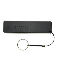 Kit de boîtier de batterie externe USB 18650 - Boîtier de batterie DIY avec module de chargeur noir fabriqué en Chine continentale