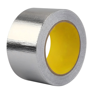 Toile en fibre de verre enduite de papier aluminium, écologique, résistante au feu R3.8, pour isolation et barrière contre l'humidité - Product Image 1