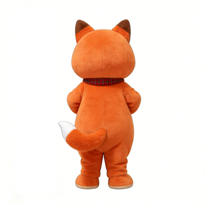 Inflatable Fox Character Adult <b>Mascot</b> Costume Plush Animal Shaped EVA Material PP Cotton Filling Custom Size Cute Style - Product Image 3