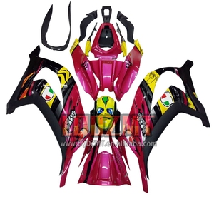 Carenado de inyección para <span class=keywords><strong>KAWASAKI</strong></span> <span class=keywords><strong>NINJA</strong></span> <span class=keywords><strong>ZX</strong></span> <span class=keywords><strong>10R</strong></span> 1000 Shark Rose 53LQ.66, cuerpo de 11, 12, 13, 14, 15, ZX10R 2011, 2012, 2013, 2014, <span class=keywords><strong>2015</strong></span> - Product Image 1
