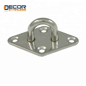 Boulon à oeil soudé en acier inoxydable galvanisé zingué hautement poli-Emballage personnalisable Utilisation intérieure à domicile en stock - Product Image 3