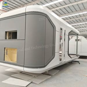 Cápsula de Camping de lujo moderna Casa prefabricada Cápsula espacial de acero con sistema inteligente para hoteles - Product Image 5