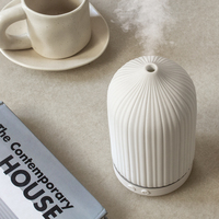 SCENTCARES nouveau fait à la main 100ml grès terre cuite huile essentielle diffuseur d'arôme ultrasons humidification table pour le ménage