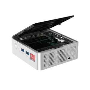 Mini PC AMD de Alto Rendimiento, 64GB DDR4, WIFI 6, <span class=keywords><strong>Licencia</strong></span> <span class=keywords><strong>Windows</strong></span>, Triple Pantalla 4K para Señalizació<span class=keywords><strong>n</strong></span> Digital, Negocios y Oficina - Product Image 3