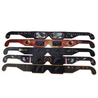 Prix usine ISO certifié EN papier éclipse solaire lunettes lunettes de soleil pour une visualisation sûre de l'éclipse