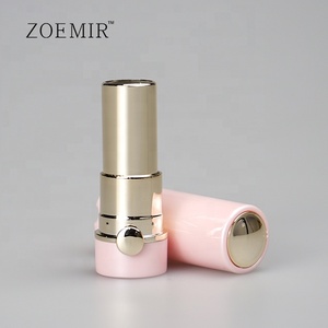 ลิปบาล์มแบบแท่งกลมสีทองมีเอกลักษณ์บรรจุภัณฑ์เครื่องสำอางที่ได้รับความนิยมสูงสุดบรรจุภัณฑ์ลิปสติกสีชมพู - Product Image 4