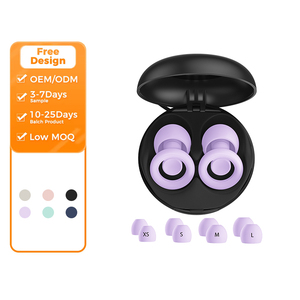 Embouts d'oreille en mousse à mémoire de forme personnalisables avec logo, 4 tailles, filtre en silicone, bouchons d'oreille silencieux, réduction du bruit, protection auditive, bouchons d'oreille pour le tir - Product Image 2