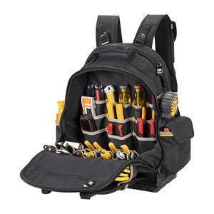 Sac à <span class=keywords><strong>dos</strong></span> porte-outils Work Gear PB1133 à 38 poches avec base moulée, équipé d'une sangle de poitrine et d'un rembourrage dorsal - Product Image 2