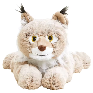 Boneka hewan Lavender Heatable, mainan mewah, boneka Bob kucing, pereda pendingin, menenangkan, manis - Product Image 1