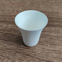 Personnalisation d'usine brevet canne à sucre Bagasse tasses de Sainte Communion pour Communion dégustation tasse de café Capsule tasse