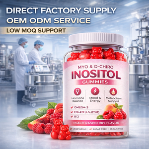 Gomitas de Inositol OEM para Mujeres, Fórmula Myo D Chiro, Equilibrio Hormonal, Apoyo al Metabolismo, Gomitas Sin Azúcar - Product Image 2
