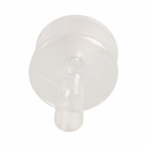Portacandele Moderno in Vetro, Design a Disco Sferico, Decorazione da Tavolo, Coppia - Product Image 4