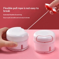 Groentehakker Knoflook Twister Crusher Mini Handmatige Voedselkeukenhakker Kruiden Shredder Smasher Fruit Rode Peper Grinder