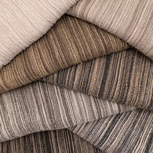 ผ้าคลุมฮิญาบมุสลิมแบบใหม่ ดีไซน์หรูหรา ผ้าวิสโคสพรีเมียม พิมพ์ลายทางสีน้ำตาล คีมาร์ ผ้าคลุมไหล่ไทย ผ้าเรยอนคอตตอนเนื้อนุ่ม ยืดหยุ่นได้ - Product Image 2