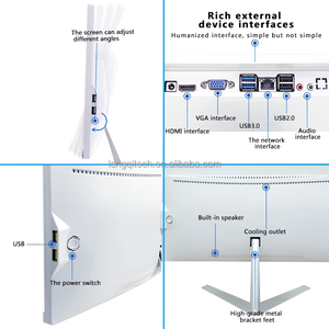 PC Todo en Uno de Alta Calidad de 19, 21.5'' y 23.8'', I3, I5, I7, para Oficina y Juegos, Monoblock, Barebone, Computadora de Escritorio - Product Image 2