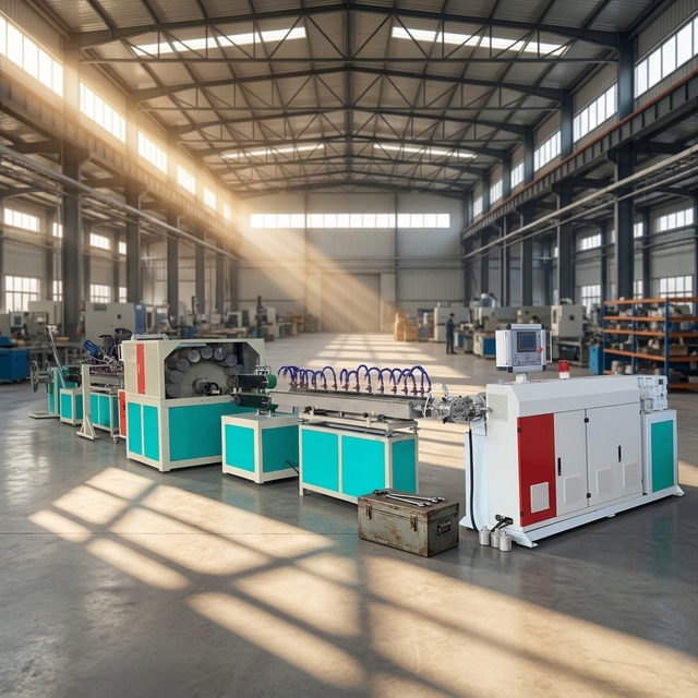 Industrial PVC Garden Hose Extrusion Machine PVC Fiber Reinforced Hose Pipe Making Production Line