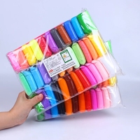 Pâte à modeler magique en mousse/24 couleurs Argile polymère à séchage à l'air pour enfants