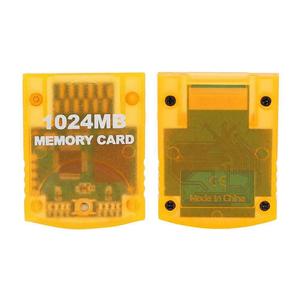Scheda di memoria Flash ZR-005 SZZR 16MB-1024MB giallo ABS per i <span class=keywords><strong>giochi</strong></span> di <span class=keywords><strong>negozio</strong></span> Wii & GameCube - Product Image 5