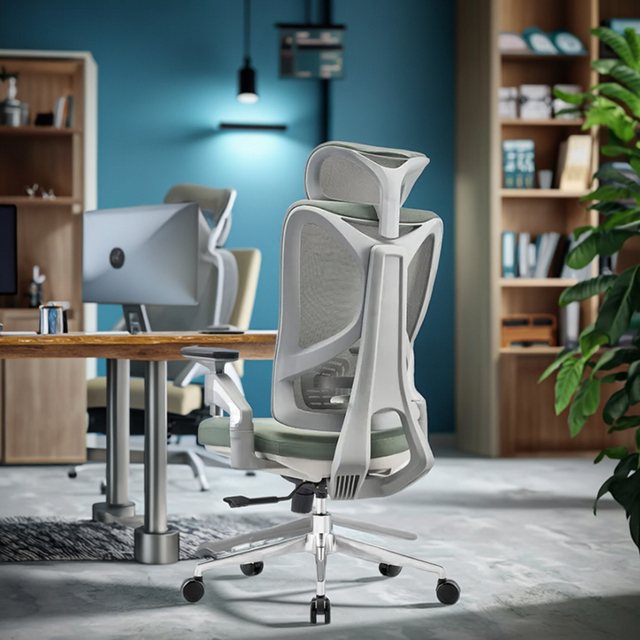 Manufacturer Comfortable High Back Ergonomic Computer Chair Adjustable Full Mesh Swivel Executive Boss Manager Office Chairs