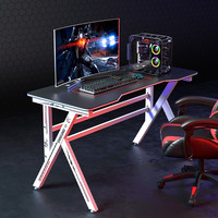 Groothandel Multifunctionele Led Pc Bureau Gaming Bureau Pc Tafel Laptop Staande Computer Tafel Op Maat Beste Gaming Desk