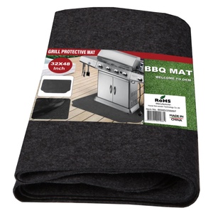 A prova di fuoco del Carbone di Legna BARBECUE Grill Mat - Product Image 1