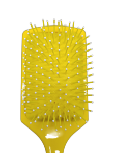Set di Spazzole per Capelli con Motivo a Paperella, Pettine Ventilato con Setole a Punta Sferica, Design Giallo Carino, Spazzola Districante - Product Image 4