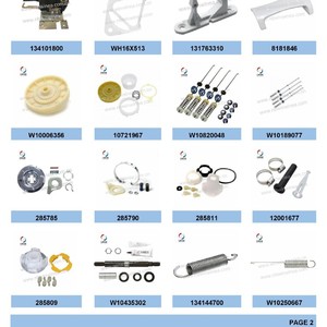 แผ่นยางรองเครื่องอบผ้า Er285744 อุปกรณ์เสริมยางธรรมชาติสำหรับเครื่องใช้ไฟฟ้าภายในบ้าน - Product Image 3