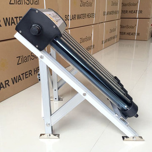 Mini Copper Heat Pipe Solar Collector with Aluminum Alloy and Rock Wool Insulation - Product Image 2