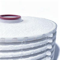 Huahang Supply Nouvelle Cartouche Filtrante Lenticulaire Plissée en Cellulose de 8/12/16 Pouces pour Filtration de Liquides