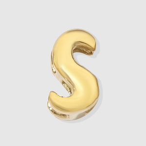 Cuentas de Acero Inoxidable con Baño de Oro PVD, Resistentes al Agua, con 26 Letras de la A a la Z, para Mujer, para Fabricación de Joyería DIY, Venta al Por Mayor - Product Image 6