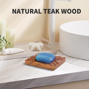 Jabonera <span class=keywords><strong>de</strong></span> teca para <span class=keywords><strong>ducha</strong></span>, jabonera <span class=keywords><strong>de</strong></span> barra para baño, cocina, <span class=keywords><strong>ducha</strong></span>, bañera, lavadero, fácil <span class=keywords><strong>de</strong></span> limpiar - Product Image 2