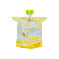 Sachets souples transparents personnalisés anti-fuite imprimés en gravure pour emballage de liquides avec bec verseur pour savon, bière, champagne