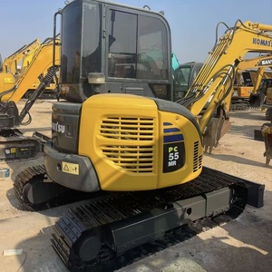 Excavadora de cadenas pequeña Komatsu PC55-2 usada de Japón, de gran venta, excavadora pequeña de segunda mano PC55MR-2 con sistema de ahorro de combustible - Product Image 5