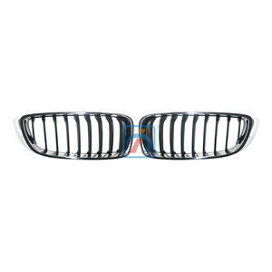 Rejilla delantera 51137294817 para <span class=keywords><strong>BMW</strong></span> <span class=keywords><strong>4</strong></span> Series F32 2014-2017 Año Modelo Auto Body Parts Parachoques delantero Rejilla delantera Color negro plateado - Product Image 1