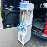 Machine à griffes à entretien facile avec accepteur de billets pour centre commercial, jeu de grue à monnayeur pour peluches