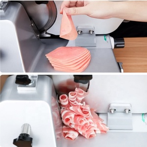 Hiệu Quả Cao Thịt Bò Thịt Lợn Cutter Thương Mại Thép Không Gỉ 220MM Thịt Đông Lạnh <span class=keywords><strong>Slicer</strong></span> - Product Image 4