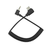 Cable de Control Remoto USB Tipo C de 2.5mm con Resorte para Cámaras SC RSS-P a GH4 GH5 G7 G8 G9, Revestimiento de PVC y Blindaje Combinado