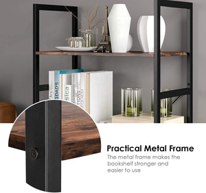 Kệ Sách Thang Bậc 4 5 6 Tầng Công Nghiệp Giá Rẻ Hiện Đại Phòng Khách Bắc Âu Tùy Chỉnh <span class=keywords><strong>OEM</strong></span> Kệ Sách Kệ Sách - Product Image 4