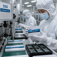SSD a Velocità Mista all'Ingrosso 256GB 2.5" SATA III, SSD di Alta Qualità 128/120GB, SSD Interno Ricondizionato, SSD Esterno