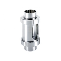 DONJOY Verre de vue sanitaire en acier inoxydable 304/316L 1 ''DN25 droit avec système de tuyau de couverture de protection de fenêtre personnalisé