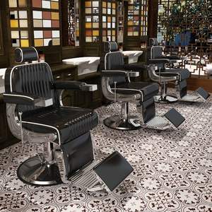 Chaises de barbier personnalisées, chaises de coiffure, chaises de barbier pour salon, chaises hydrauliques robustes pour salons de beauté, vente en gros d'usine - Product Image 2